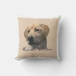 Gele Labrador Retriever Art Gifts Kussen