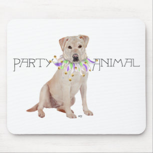 Gele Labrador Retriever Feest Muismat