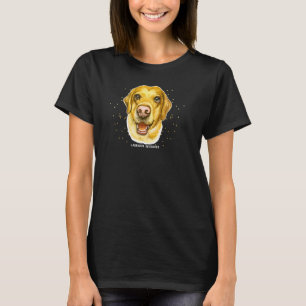 Gele labrador Retriever Portret 4 Pet Lab Dog O T-shirt