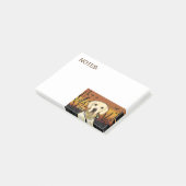 GELE LABRADOR RETRIEVER POST-IT® NOTES (Schuin)