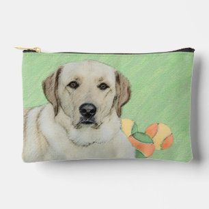 Gele labrador Retriever & Tennis Balls Painting Etui