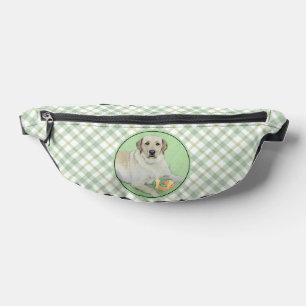 Gele labrador Retriever & Tennis Balls Painting Heuptasje