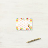 Gele Labrador Student 3 Post-it® Notes (Op bureau)