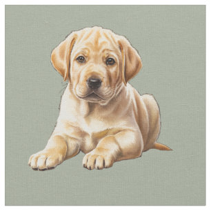 Gele Labradors Retriever Hond Stof
