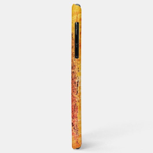 Gele landelijke velden Trees Blue Sky Case-Mate iPhone Case (Achterkant/links)