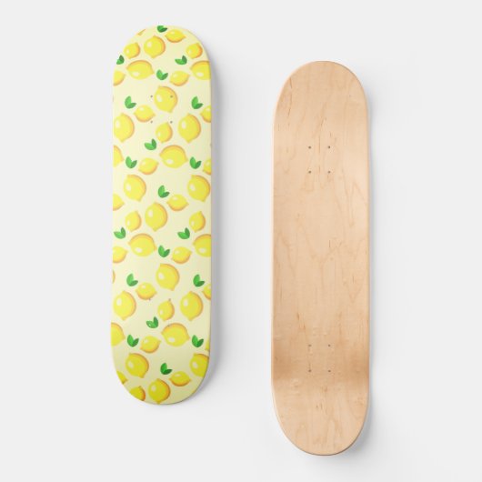 Gele leemons Skateboard Gift (Voorkant)