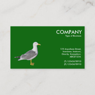 Gele leggermeeuw - Groen 006600 Visitekaartje