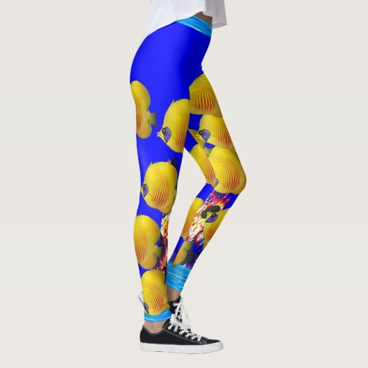 Gele Leggings (Rechts)