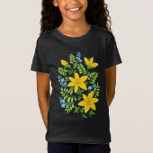 Gele lelies t-shirt (Voorkant)