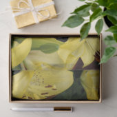 Gele Lelies Tissuepapier (Geschenk)