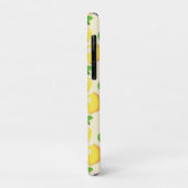 Gele Lemon Minimalistische Fruit Patroon Achtergro Case-Mate iPhone Case (Achterkant/links)