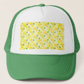 Gele Lemon Trucker Hoed Pet (Voorkant)
