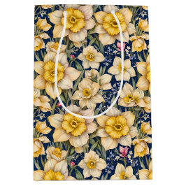 Gele Lentebloemen Narcissen Medium Cadeauzakje