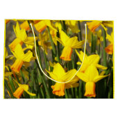 Gele lentesaffodils Floral Groot Cadeauzakje (Achterkant)
