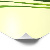 Gele lentesaffodils - Sjabloon van Daffodil Foto Afdruk (Hoek)