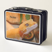 Gele leopard Gecko Cutting Board (Achterkant)