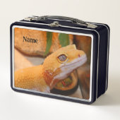 Gele leopard Gecko Cutting Board (Voorkant)