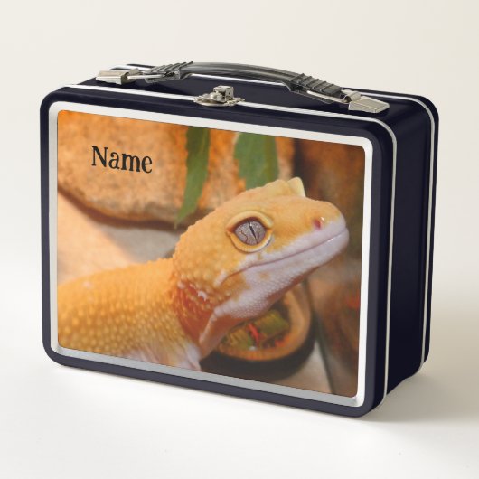 Gele leopard Gecko Cutting Board (Voorkant)