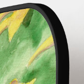 Gele leugens in de tuin pickleball paddle (Links Detail)