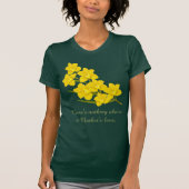 Gele lichte T-shirt (Voorkant)