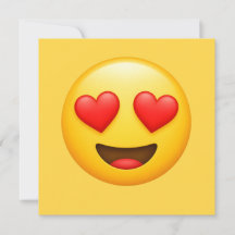 Gele liefdesemoji