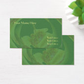 Gele Lily Flower Visitekaartje (Bureau)