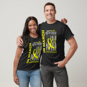 Gele Lint Endometriose Bewustzijn Vriend Ameri T-shirt (Unisex)