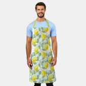  gele luiers schort (Gedragen)