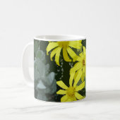 Gele maisbloem koffiemok (Voorkant links)