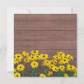 gele maisy bridal douches kaart (Achterkant)