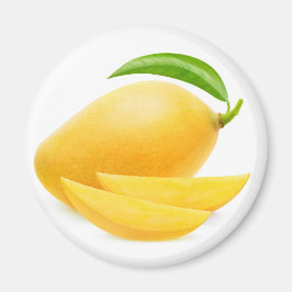 Gele mango knippen magneet