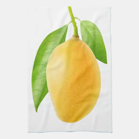 Gele mango theedoek (Verticaal)