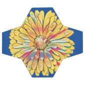 Gele marigold Flower Dart Board Ping Pong Paddle Voetbal (Enkel)
