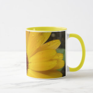 Gele Marigold Macro Mok