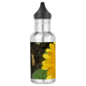 Gele marigold Macro Waterfles (Links)