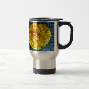 Gele marigold reisbeker