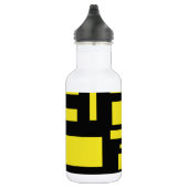 Gele Maze Waterfles (Rechts)