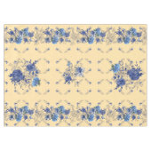 Gele Mellow Butterfly Flower Medow Tafelkleed (Voorkant (Horizontaal))