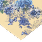 Gele Mellow Butterfly Flower Medow Tafelkleed (Gekanteld)