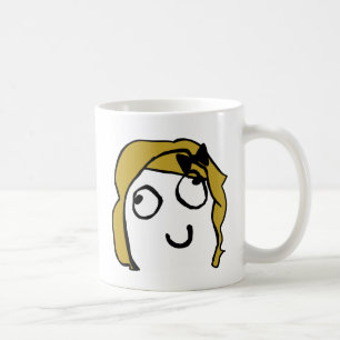 Gele meme koffiemok