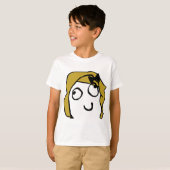 Gele meme t-shirt (Voorkant volledig)
