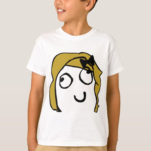 Gele meme t-shirt (Voorkant)