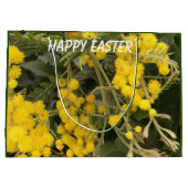 Gele mimosa Grote Pasen Groot Cadeauzakje (Achterkant)