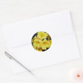 Gele mini Lilies Stickers (Envelop)