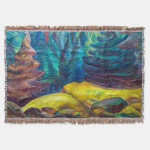 Gele mos Emily Carr Deken