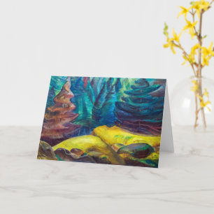 Gele mos Emily Carr Kaart