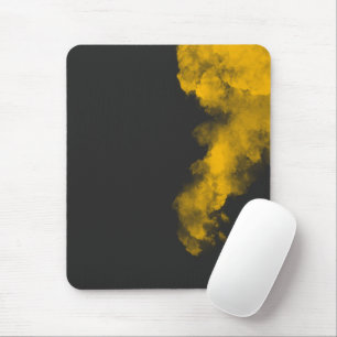 Gele mousepad met textuur - Unieke achtergrond Muismat