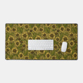 Gele Mums Bureaumat (Keyboard & Muis)