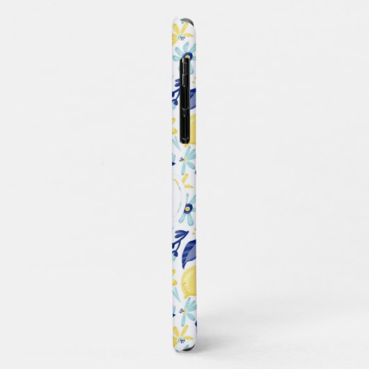 Gele Munt Groen en Blauw Gepersonaliseerd Case-Mate iPhone Case (Achterkant/links)