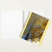 Gele najaarstructuur planner (Display)
